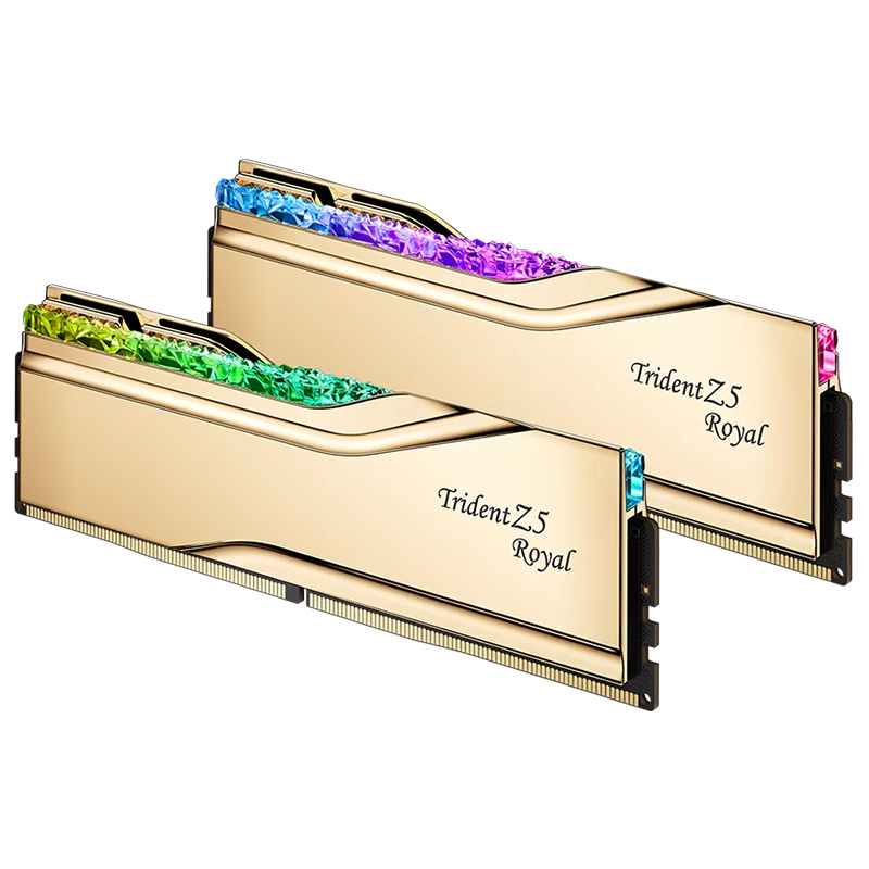 G.Skill 48GB (2x24GB) F5-7200J3646F24GX2-TR5G Trident Z5 Royal 7200MHz CL36 DDR5 RAM