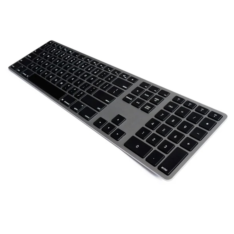 Matias Wireless Aluminum Keyboard - Space Gray (FK418BTB)