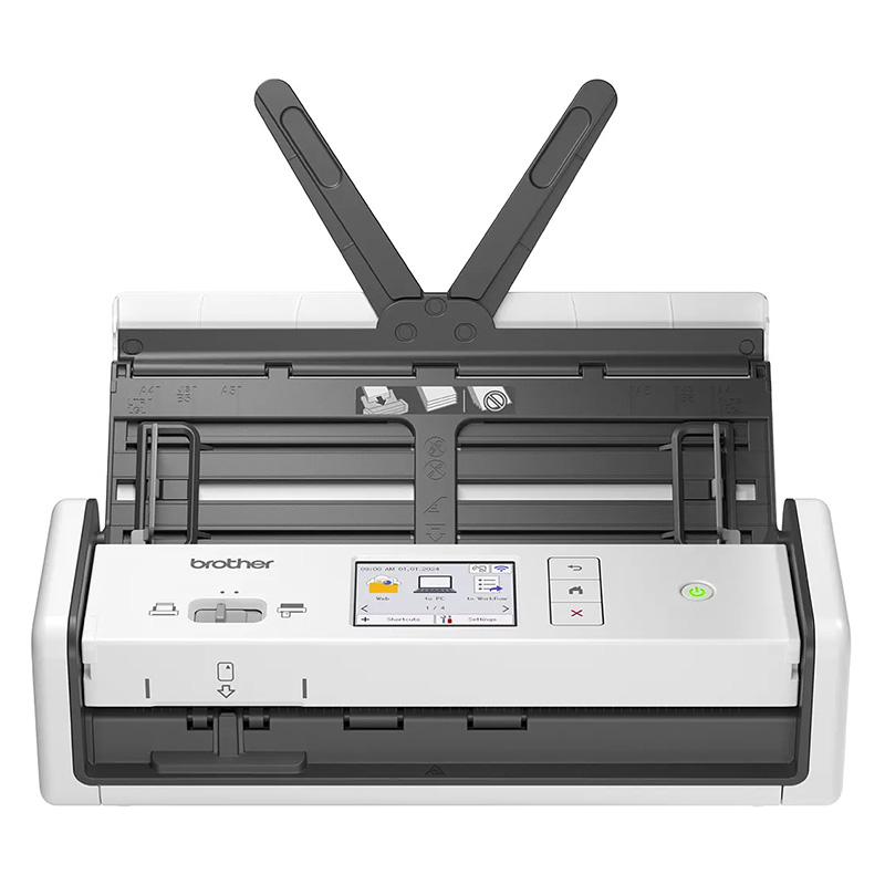 Brother Compact Document Scanner with Touchscreen & WiFi - 30ppm (ADS-1800W)