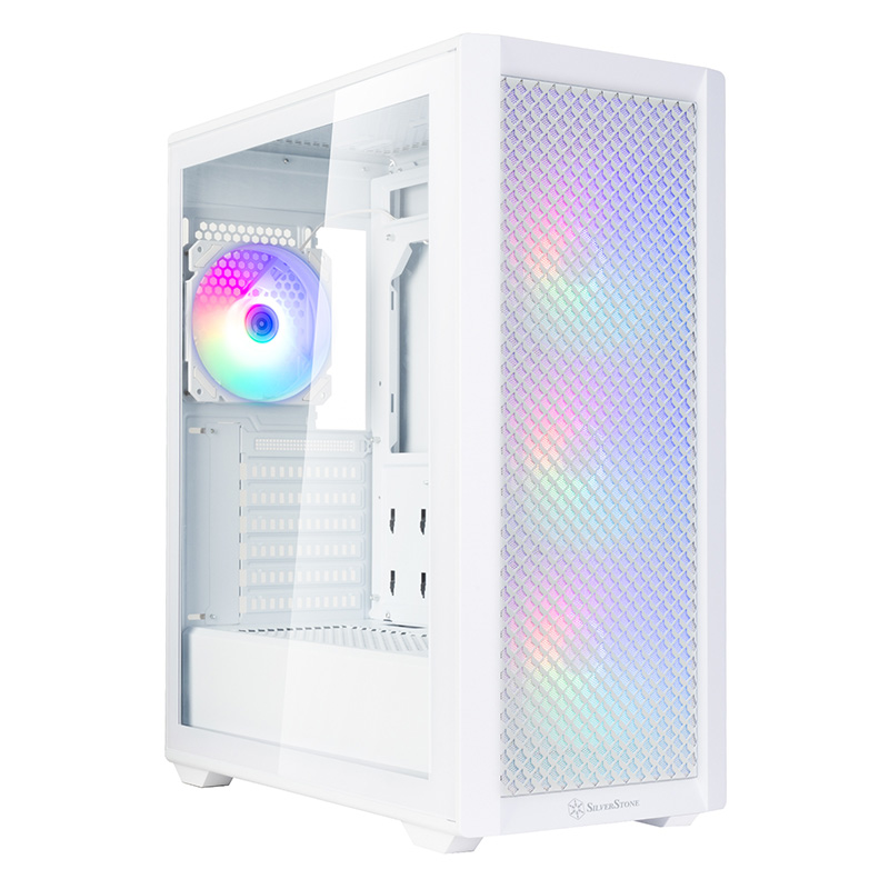 SilverStone FARA 515X TG ATX Case - White (SST-FA515XR-WG)