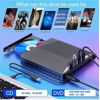 USB 3.0 external DVD/CD recorder player