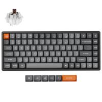 Keychron K2 Max QMK RGB Aluminium Frame Wireless Mechanical Gaming Keyboard - Brown Switch (KBKCK2MJ3)