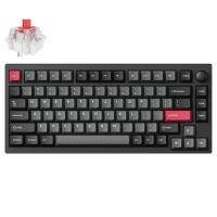 Keychron Lemokey P1 Pro RGB Carbon Black Wireless Mechanical Gaming Keyboard - Super Red Switch (KBKCP1PM1)