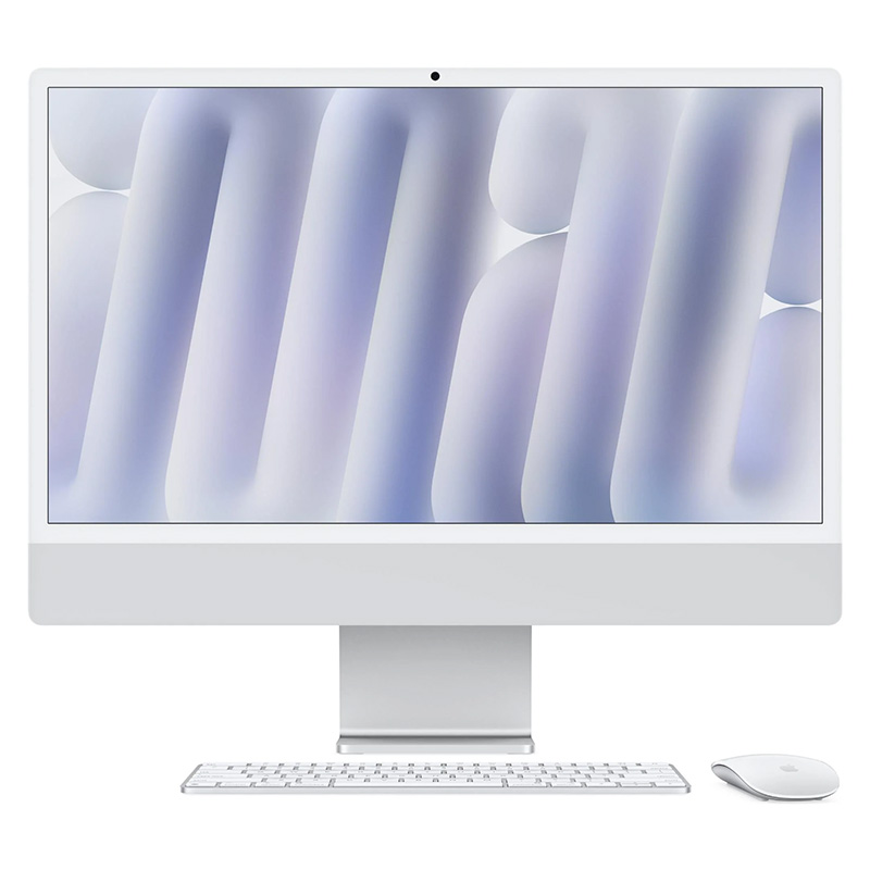 Apple 24in iMac - Retina 4.5K M4 10-core CPU / 10-core GPU 256GB SSD 16GB RAM - Silver (MWUU3X/A)