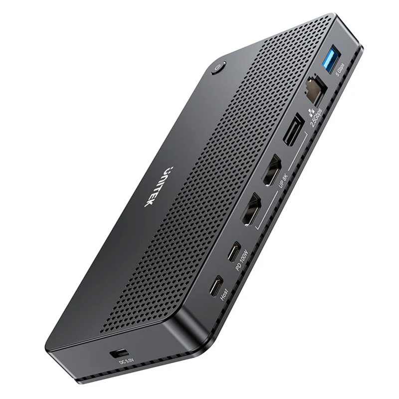 Unitek USB-C 8K Docking Station with 100W PD (UTD1104A01)