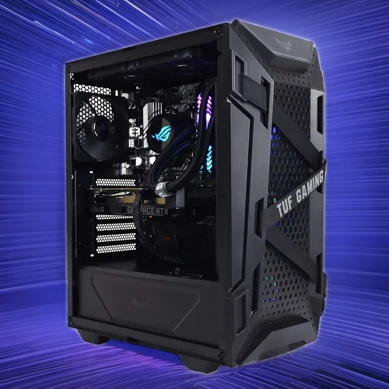 IronBlade G5 Core Ryzen 7 5700 GeForce RTX 4060 Gaming PC 56767 - Powered by ASUS