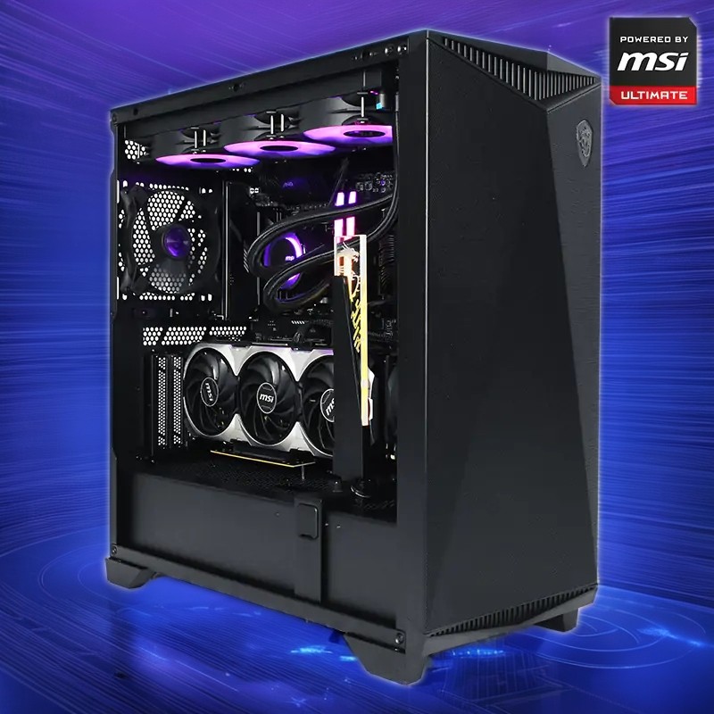 TitanElite G7 Core Ryzen 7 9700X GeForce RTX 4070 Ti Super Gaming PC 56872 - Powered by MSI