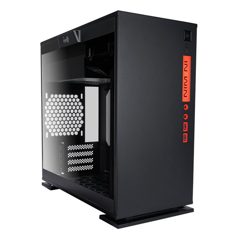 Inwin 301 Micro ATX Tower Black Chassis (301-Black)