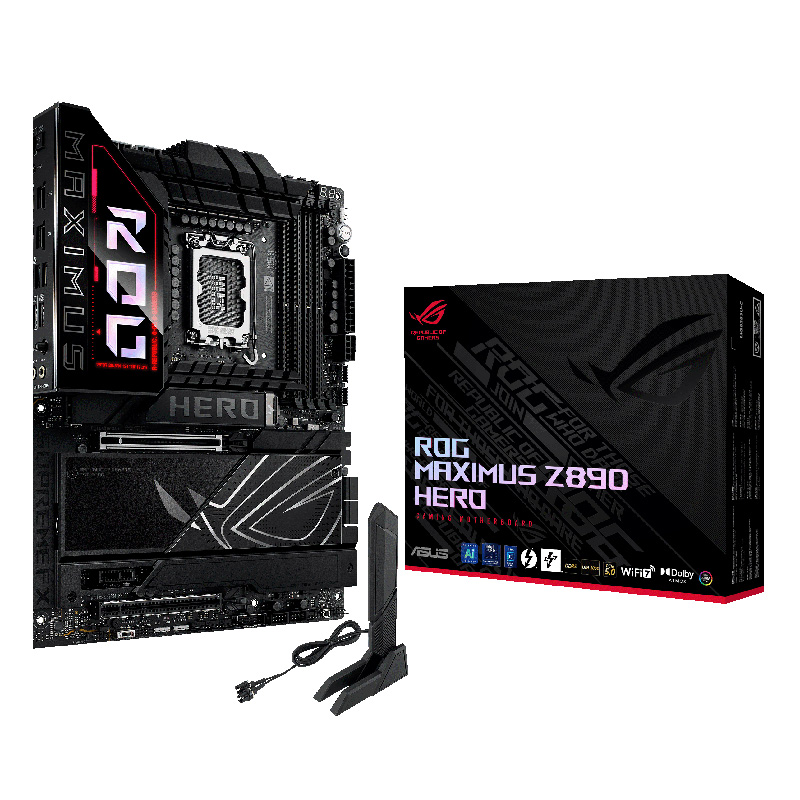 Asus ROG Maximus Z890 Hero LGA 1851 ATX Motherboard (ROG MAXIMUS Z890 HERO)