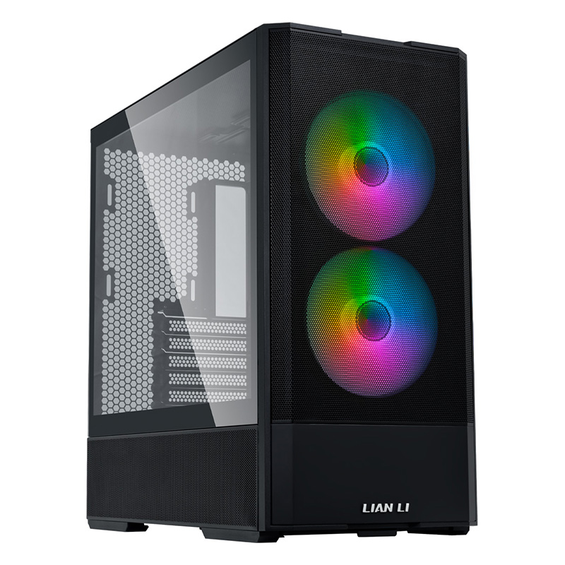 Lian Li LanCool 207RX TG ARGB Mid Tower ATX Case - Black (PC-LAN207RX)