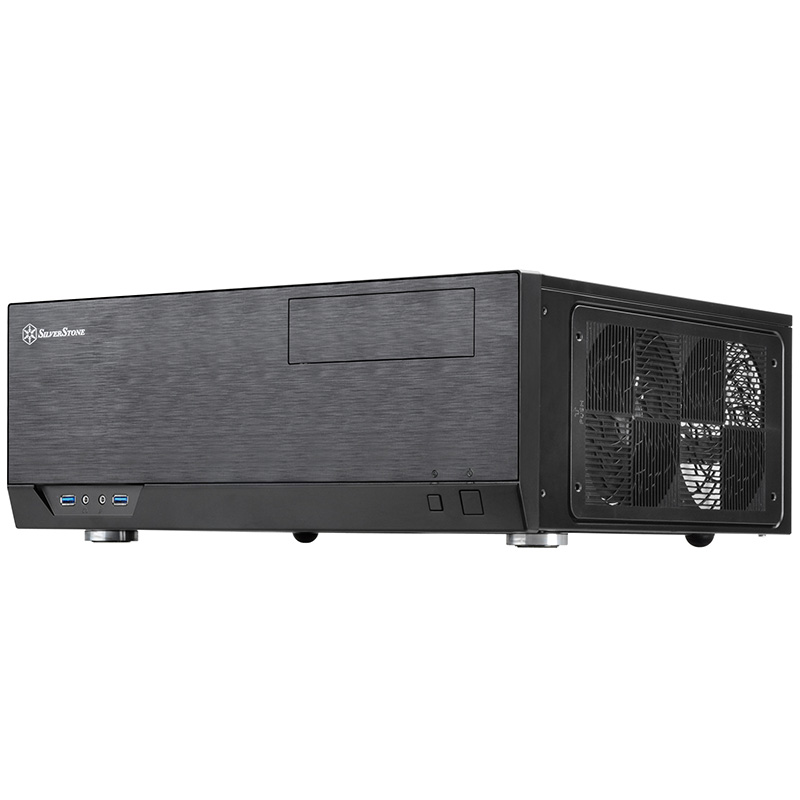 SilverStone GD09 USB3.0 Black Grandia HTPC Case (SST-GD09B)