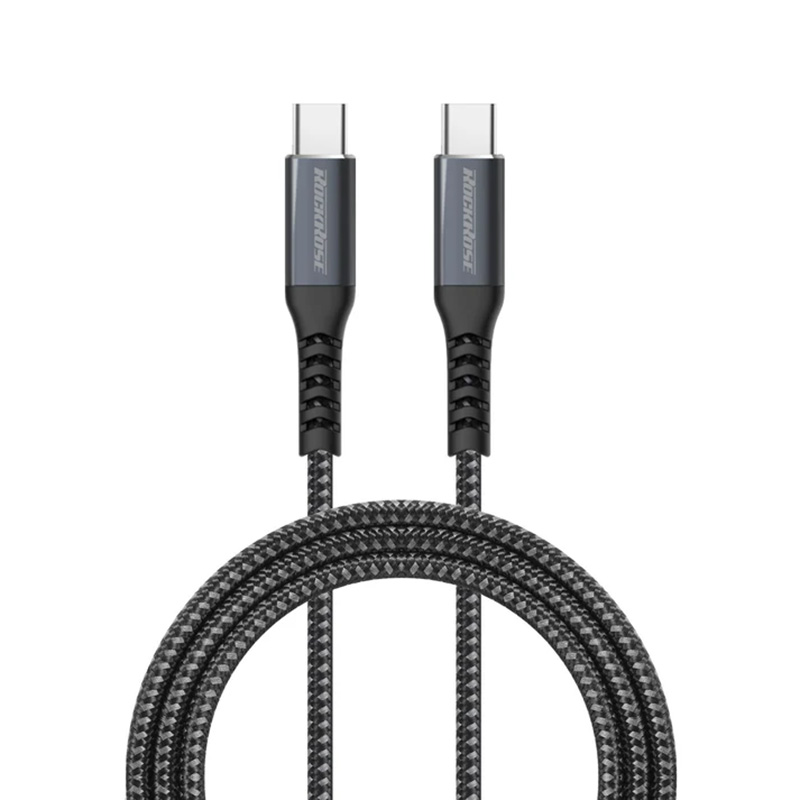 RockRose Powerline Pro 3A 100W Max Fast Charging USB-C to USB-C Cable - 1m (RRCS07CC1P)