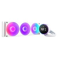 NZXT Kraken Elite 360 RGB 360mm AIO Liquid Cooler with LCD - White (RL-KR36E-W2)