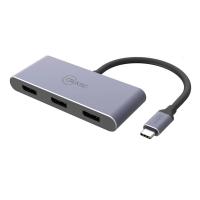 Display-Adapters-Cruxtec-USB-C-to-3-x-DisplayPort-Multi-Monitor-8K-Adapter-CT3D-8K-SG-3