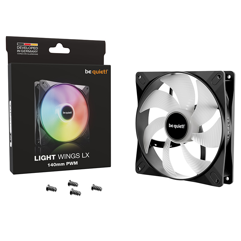 be quiet! Light Wings LX 140mm PWM Fan (BL126)