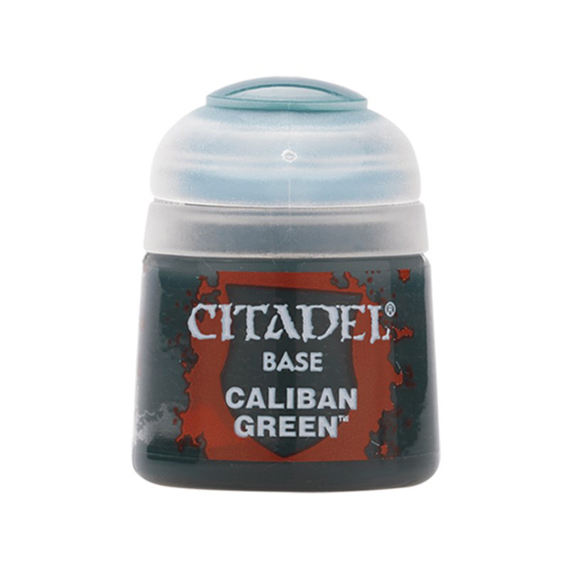 Games Workshop 21-12 Citadel Base: Caliban Green