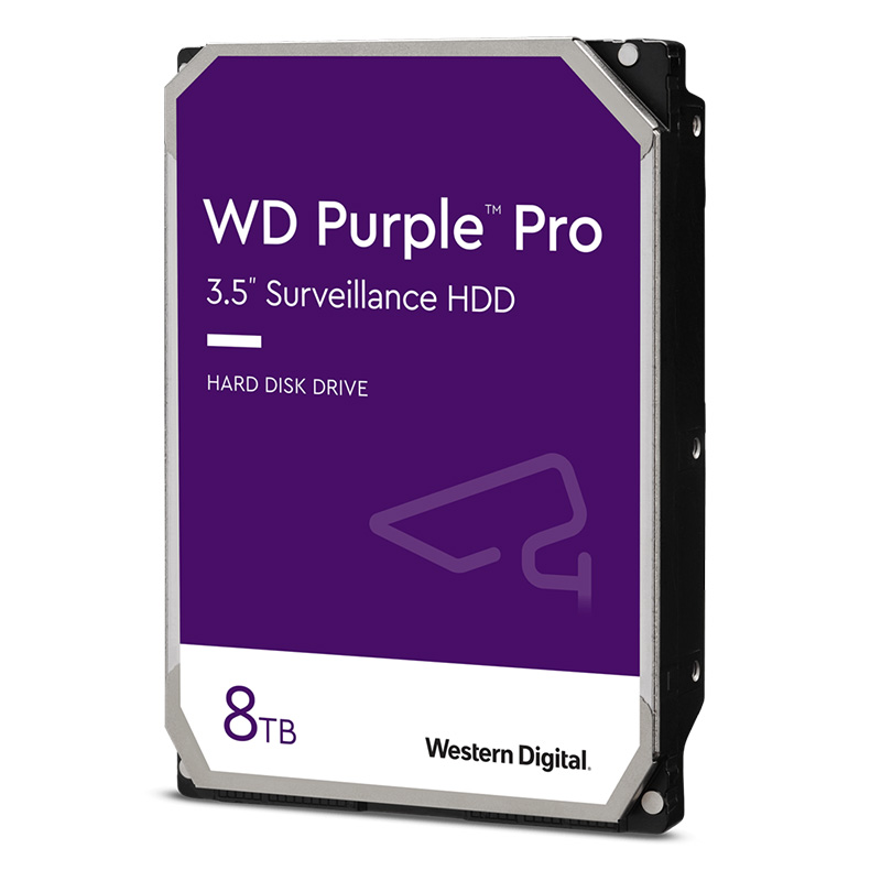 Western Digital Purple Pro 8TB 7200RPM 3.5in SATA Smart Video Hard Drive (WD8002PURP)