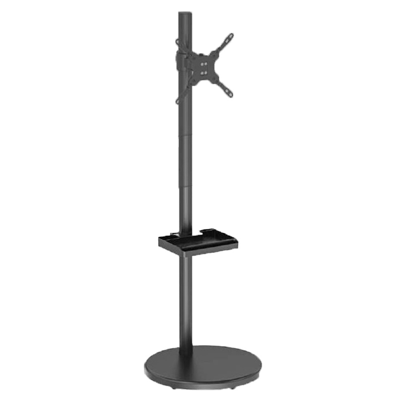 Brateck Mobile Spring Assisted Display Floor Stand for 17in to 35in - Black (FS38-22T)