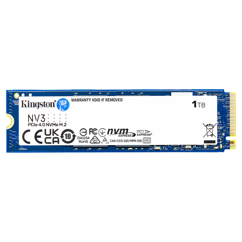 Kingston 1TB SNV3S/1000G NV3 PCIe Gen4 NVMe M.2 SSD