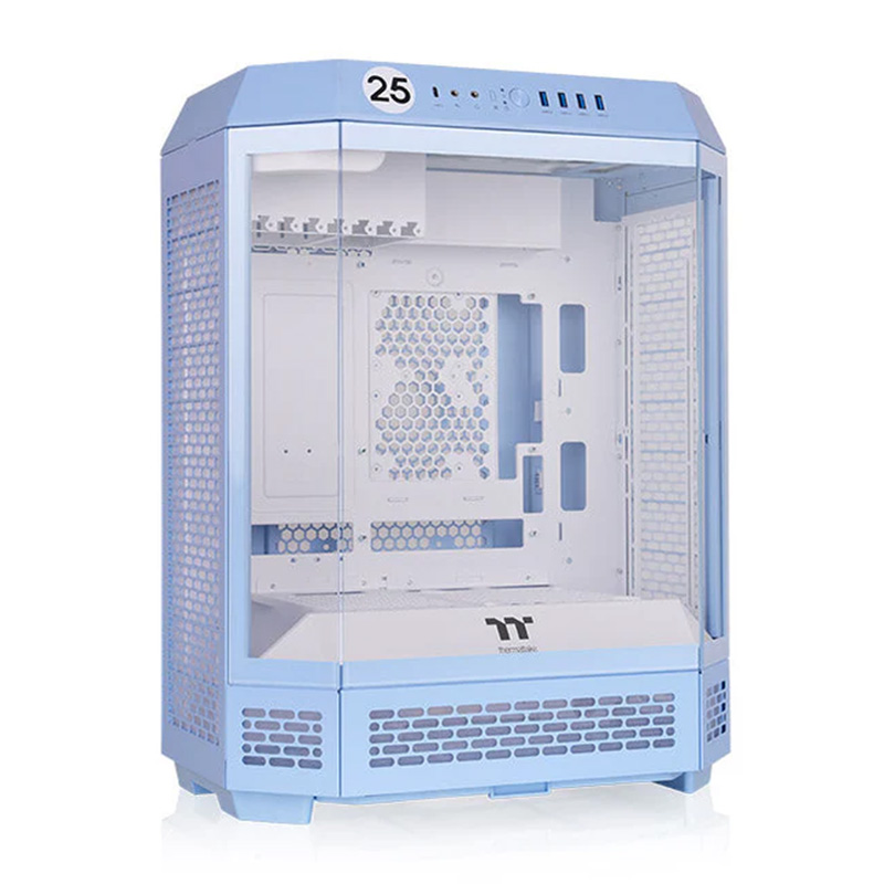 Thermaltake The Tower 600 TG Mid Tower ATX Case - Hydrangea Blue (CA-1Z1-00MFWN-00)