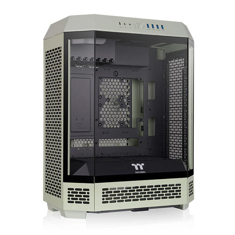 Thermaltake The Tower 600 TG Mid Tower ATX Case - Matcha Green (CA-1Z1-00MEWN-00)