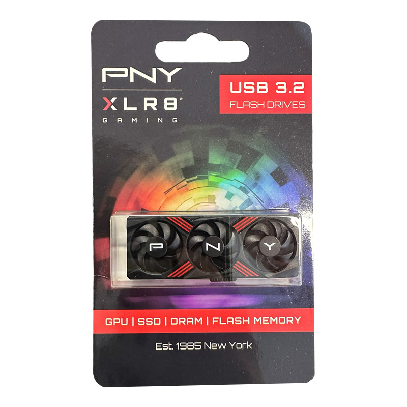 PNY 64GB USB 3.20 USB Flash Thumb Drive- Video Card Style (P-12570-VGA)