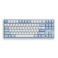 Chilkey ND TKL Tri-Mode 1.6mm Non Flex-Cut Mechanical Keyboard Kailh Blue Lotus Switch - Sky Blue (010303568703)