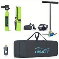 Outdoor-Gear-CHIKADIV-C300Plus-0-5-Liter-Mini-Diving-Cylinder-Set-C1-Green-Maximum-6-10-Minutes-Portable-Diving-Cylinders-1