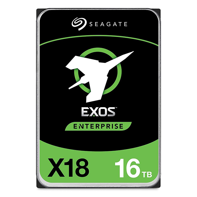 Seagate Exos X18 16TB 7200RPM 3.5in SATA Enterprise Hard Drive (ST16000NM000J) - REFURBISHED 78041