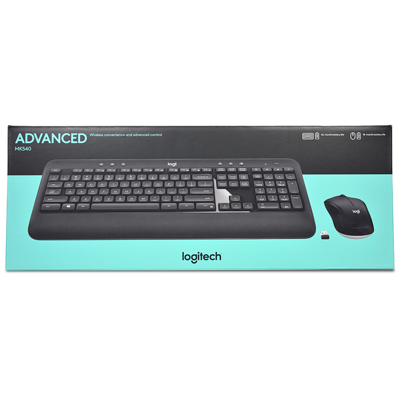 Logitech MK540 Wireless Keyboard and Mouse Combo (920-008682)