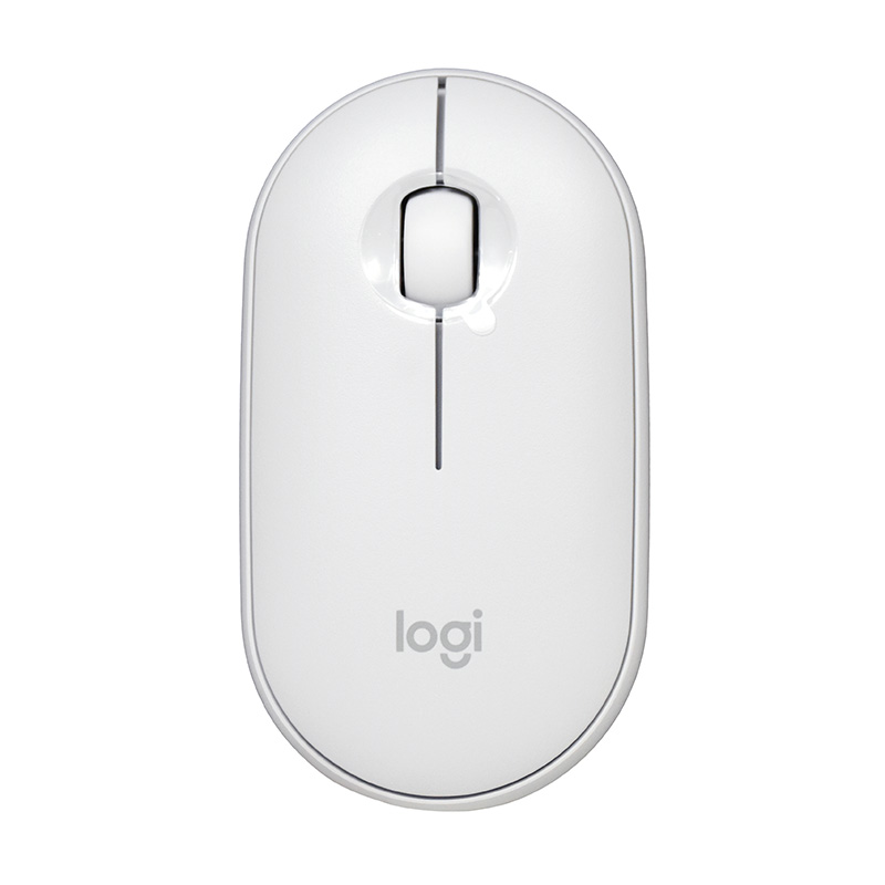 Logitech Pebble 2 M350s Compact Wireless Mouse - Tonal White (910-006986)