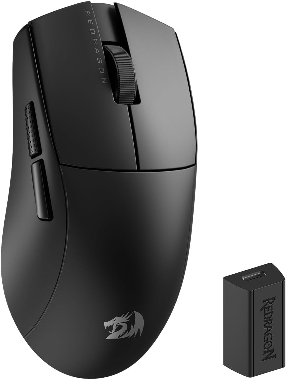 Redragon M916 PRO 3-Mode Wireless Gaming Mouse Hype-Speed 4K Polling Rate 49G Ultra-Light 26K DPI, Black