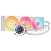 Corsair iCUE LINK TITAN 360 RX LCD 360mm RGB AIO Liquid CPU Cooler - White (CW-9061026-WW)