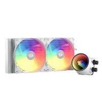 CPU-Cooling-Redragon-HL240-ARGB-Liquid-Cooling-System-CPU-Water-Cooler-3300-RPM-High-Efficiency-Radiator-20-dBA-Quiet-2-x-120mm-PWM-RGB-FDB-Fans-LGA-1700-12