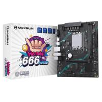 MAXSUN H610M 666 WIFI6 DDR4 LGA 1700 mATX Motherboard (H610M 666 WIFI6 ARGB)