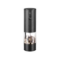 Electric Salt and Pepper Grinder Set USB Rechargeable with Warm LED Light Adjustable Coarseness Large Capacity Automatic Salt Pepper Mill Grinder