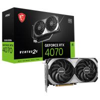 MSI GeForce RTX 4070 Ventus 2X E1 12G OC Graphics Card (RTX 4070 VENTUS 2X E1 12G OC)