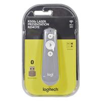 Logitech R500s Wireless Laser Presentation Remote - Mid Grey (910-006522)