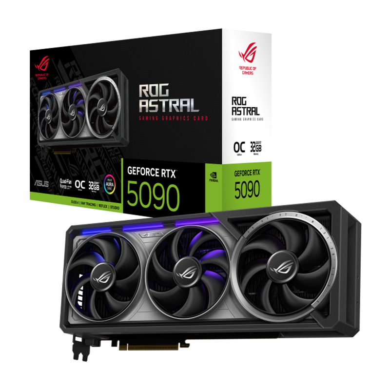 Asus ROG Astral GeForce RTX 5090 OC 32G Gaming Graphics Card (ROG-ASTRAL-RTX5090-O32G-GAMING)