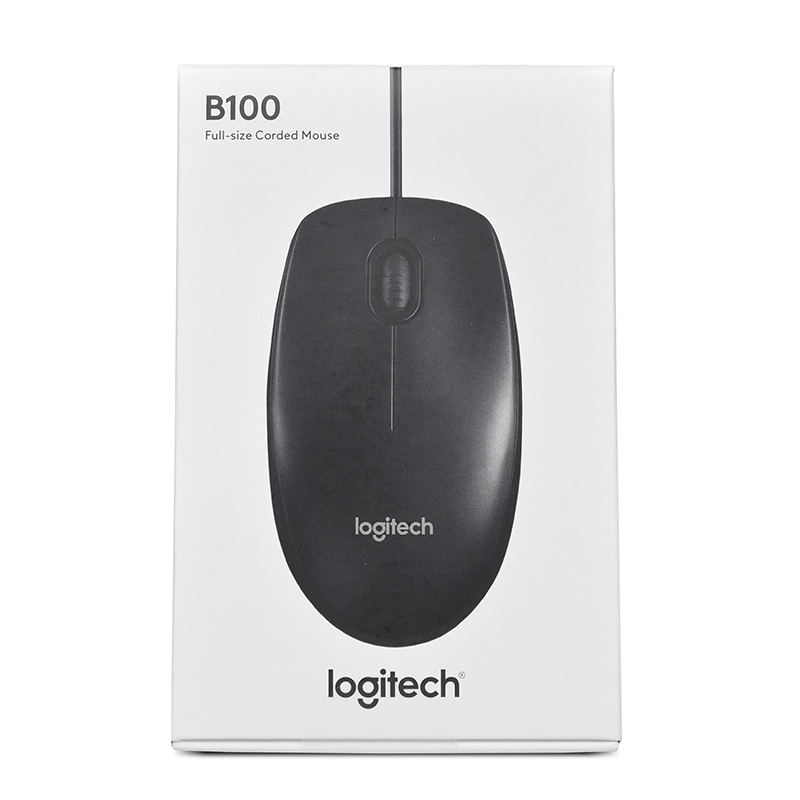 Logitech B100 Optical USB Mouse (910-001439)