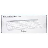 Logitech K580 Slim Multi-Device Wireless Keyboard - White (920-009211)