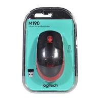 Logitech M190 Wireless Mouse - Red (910-005915)