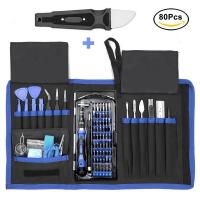 80 in 1 78pcs Cell Phone Repair Tools Screwdriver Set Kit with interchangeable Precision Magnetic Screw driver