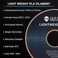 SainSmart-Light-Weight-Filament-1-75mm-LW-PLA-Low-Density-Active-Foaming-3D-Printer-Filament-2