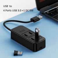 USB-Hubs-5-in-1-Hub-USB-C-USB3-0-4-Charging-Docking-Station-DC5W-Type-C-Hub-Usb-Adapter-Long-Cable-Power-Remote-USB-For-Laptop-4