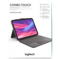 Logitech Combo Touch Detachable Backlit Keyboard Case with Trackpad and Smart Connector for iPad 10th Gen (920-011434)