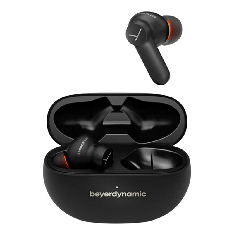 Beyerdynamic AMIRON 100 True Wireless In-Ear Headphones with Active Noise Cancellation - Black (BD1000883)