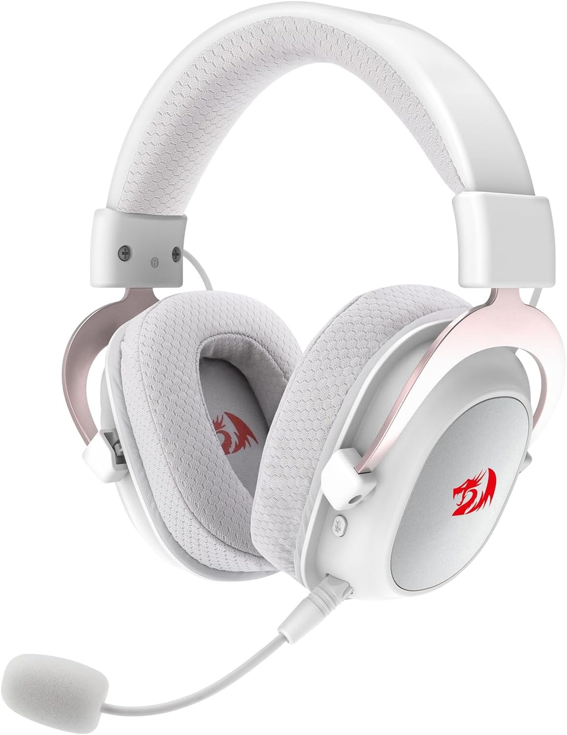 Redragon H510 PRO 3-Mode RGB 7.1 Surround Sound 53MM Audio Drivers in Memory Foam Ear Pads Gaming Headset Multi Platforms Headphone