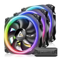 120mm-Case-Fans-Antec-Prizm-120mm-ARGB-4-Pin-Black-PWM-Fan-3-Pack-PRIZM-120ARGB-3P-4