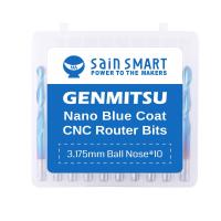 Laser-Engravers-SainSmart-Genmitsu-10Pcs-Nano-Blue-Coat-Ball-Nose-End-Mill-CNC-Router-Bits-1-8-Shank-Spiral-Upcut-2-Flute-End-Mill-Set-3-175-x-17-x-38mm-6